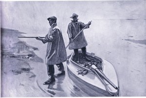 The Punt Gunner by Frank Southgate